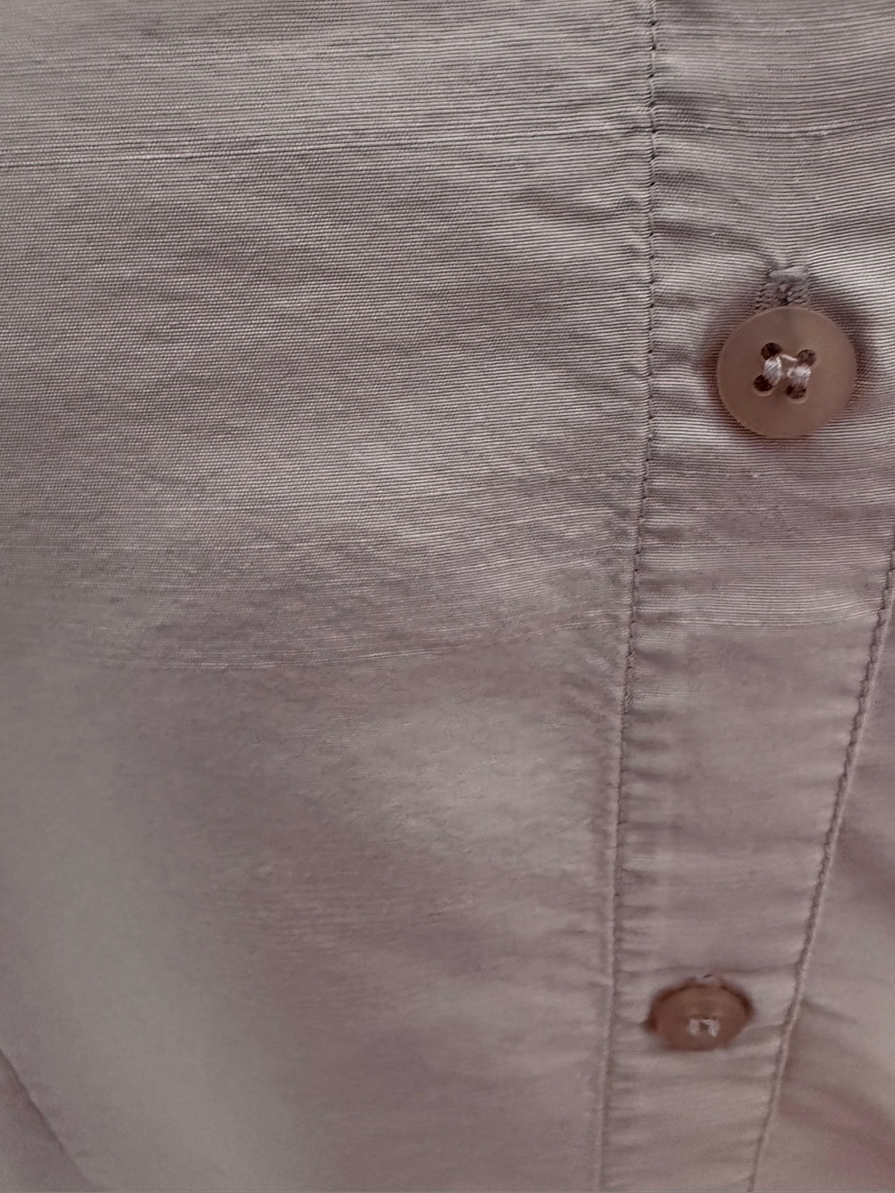 Lavender Button-Up Collared Shirt by Coldwater Creek - Picture 3 of 5